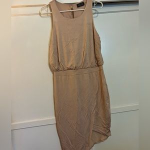 A little wrinkled but cute silk dress